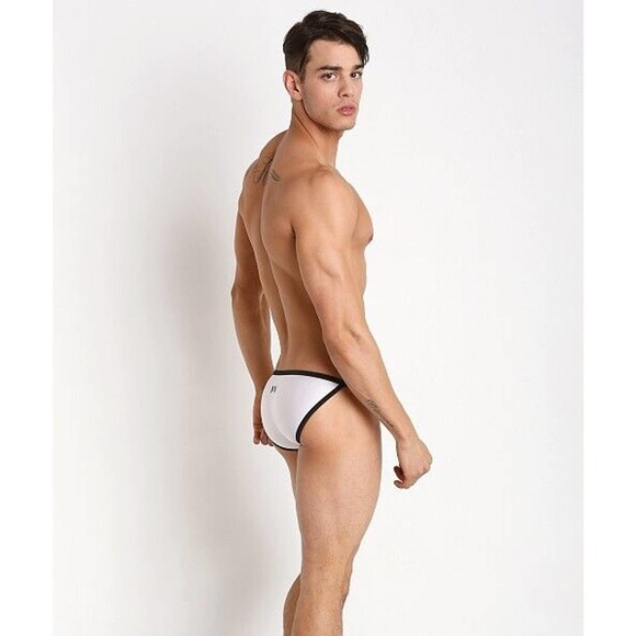 N2N BODYWEAR DAREDEVIL SWIM BIKINI WHITE - SMALL - Picture 4 of 4